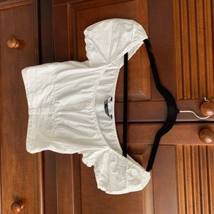 Zara - White Crop Top